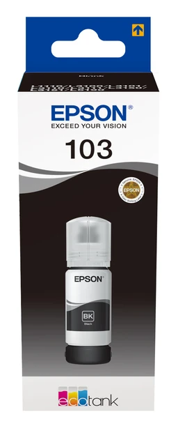 Epson 103 Black Ecotank Ink Bottle - (C13T00S14A)