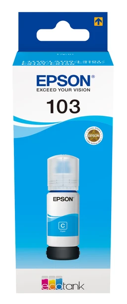 Epson 103 Ecotank Cyan Ink Bottle - (C13T00S24A)