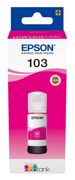 Epson 103 Ecotank Magenta Ink Bottle - (C13T00S34A)