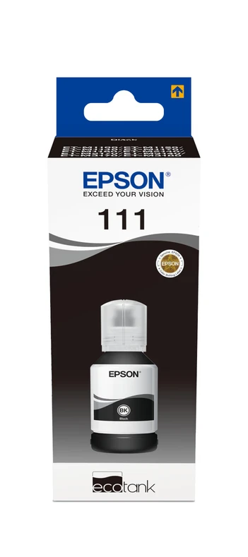 Epson 111 Black Ecotank Ink Bottle - (C13T03M140)