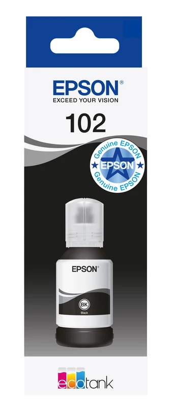 Epson 102 Black Ecotank Ink Bottle - (C13T03R140)