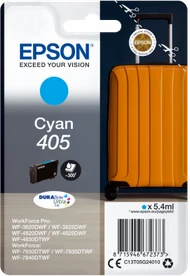 Epson 405 Cyan Ink Cartridge - (C13T05G24010 Suitcase)