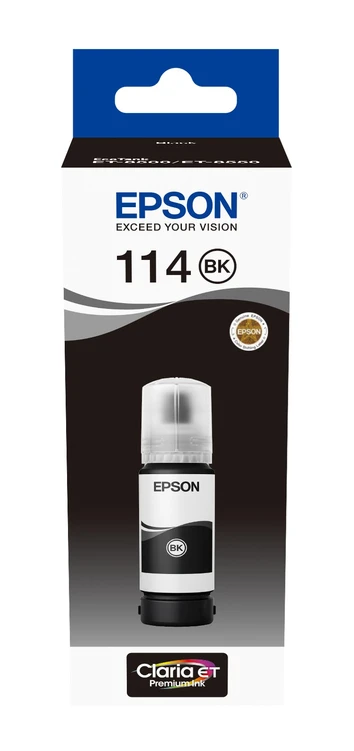 Epson 114 Pigment Black Ink Bottle - (C13T07A140)