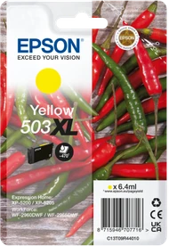Epson 503XL High Capacity Yellow Ink Cartridge - (C13T09R44010 Chilli)