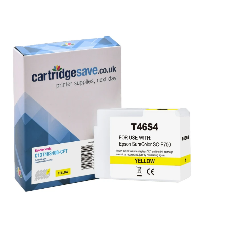 Compatible Epson T46S4 Yellow Ink Cartridge - (C13T46S400)