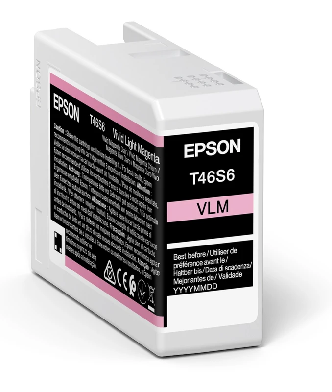 Epson T46S6 Vivid Light Magenta Ink Cartridge - (C13T46S600)