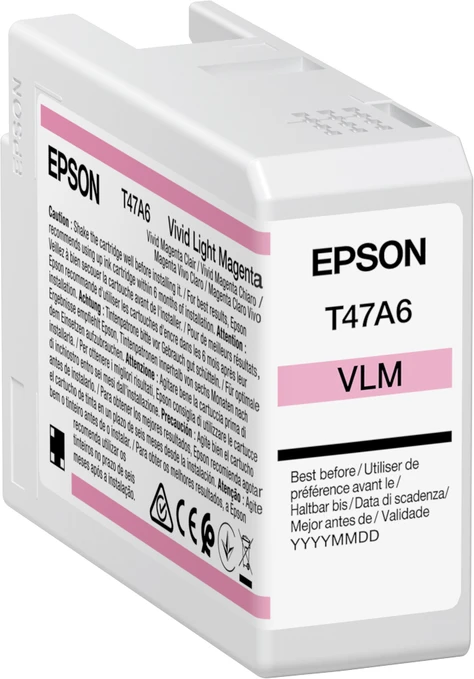 Epson T47A6 Vivid Light Magenta Ink Cartridge - (C13T47A600)