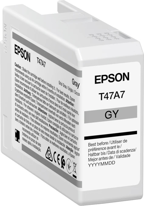 Epson T47A7 Grey Ink Cartridge - (C13T47A700)