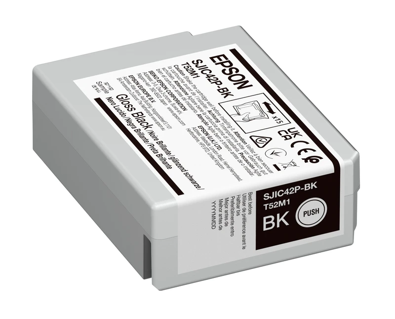 Epson SJIC42P-BK Black Ink Cartridge - (C13T52M140)