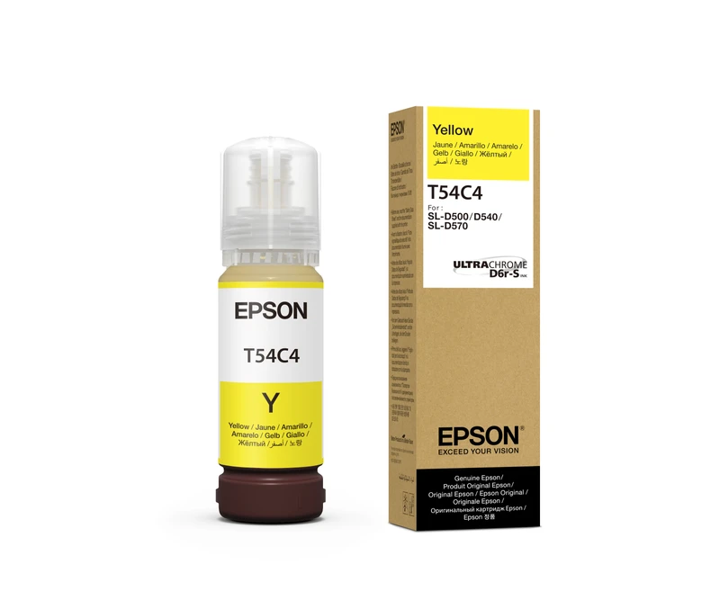 Epson C13T54C420 Yellow Ink Bottle - (T54C4)