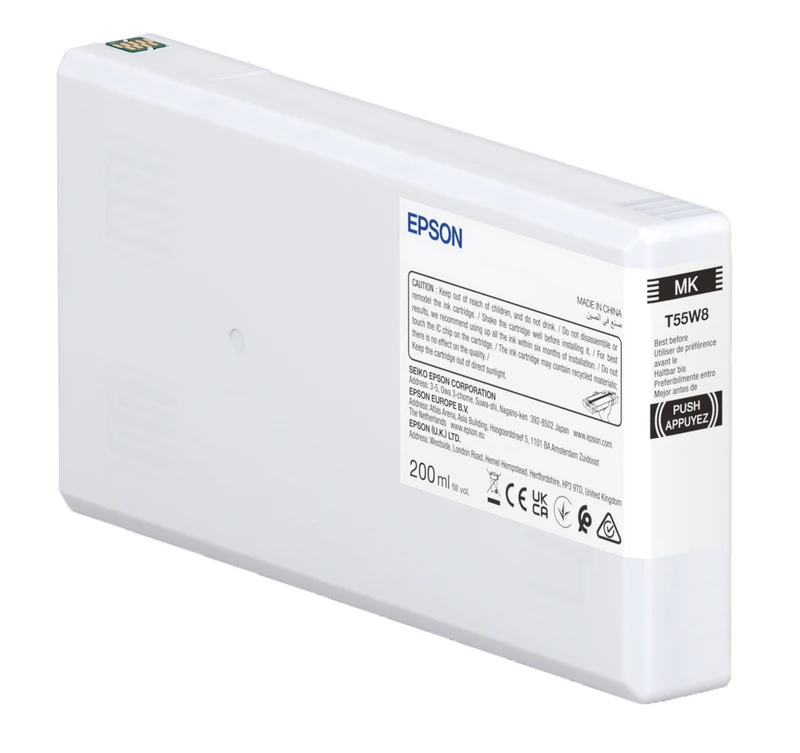 Epson T55W8 Matte Black Ink Cartridge - (C13T55W800)