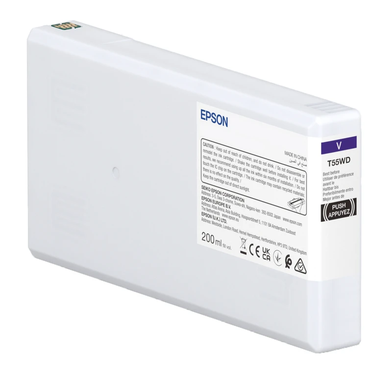 Epson T55WD Violet Ink Cartridge - (C13T55WD00)