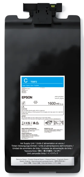 Epson T56F2 Cyan Ink Cartridge - (C13T56F200)