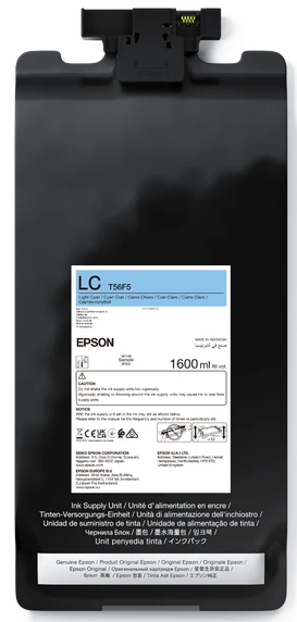 Epson T56F5 Light Cyan Ink Cartridge - (C13T56F500)