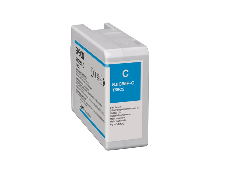 Epson C13T58C240 Cyan Ink Cartridge - (SJIC55(C))