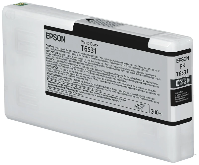 Epson T6531 Photo Black Ink Cartridge - (C13T653100)