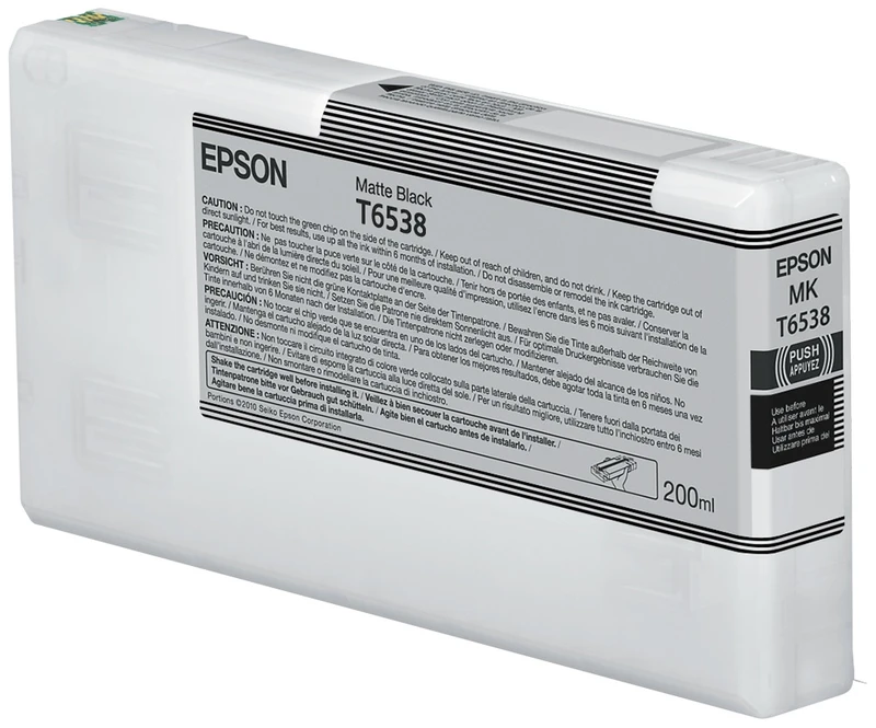 Epson T6538 Matte Black Ink Cartridge - (C13T653800)
