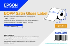 Epson C33S045737 BOPP Satin Gloss Continuous Label Roll - (203 mm x 68 m)