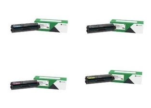 Lexmark C342X High Capacity 4 Colour Return Programme Toner Cartridge Multipack