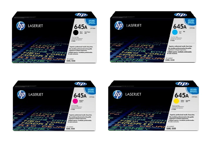 HP 645A 4 Colour Toner Cartridge Multipack