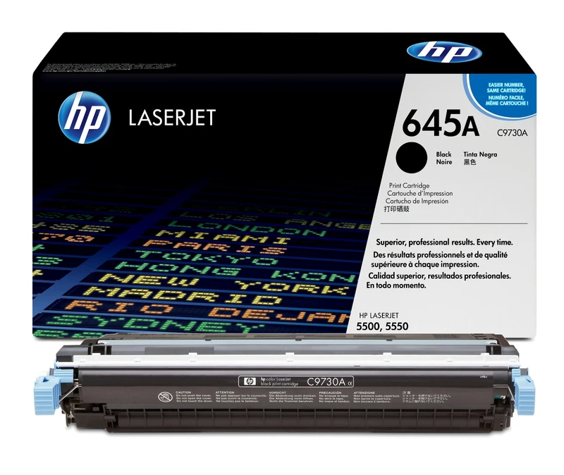 HP 645A Black Toner Cartridge - (C9730A)