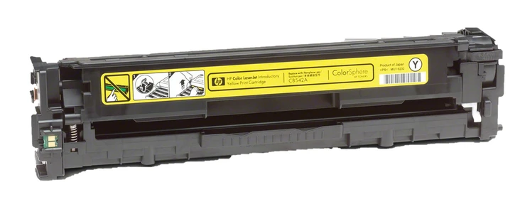 HP 125A Yellow Toner Cartridge - (CB542A)
