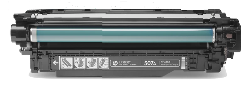 HP 507A Black Toner Cartridge - (CE400A)