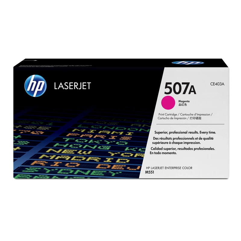 HP 507A Magenta Toner Cartridge - (CE403A)