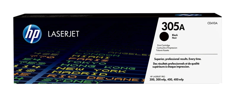 HP 305A Black Toner Cartridge - (CE410A)