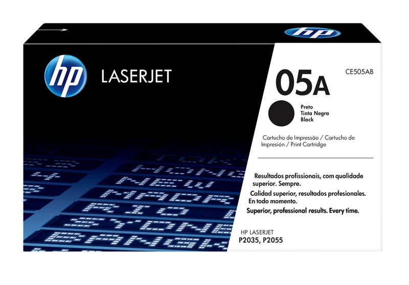 HP 05A Black Toner Cartridge - (CE505A)