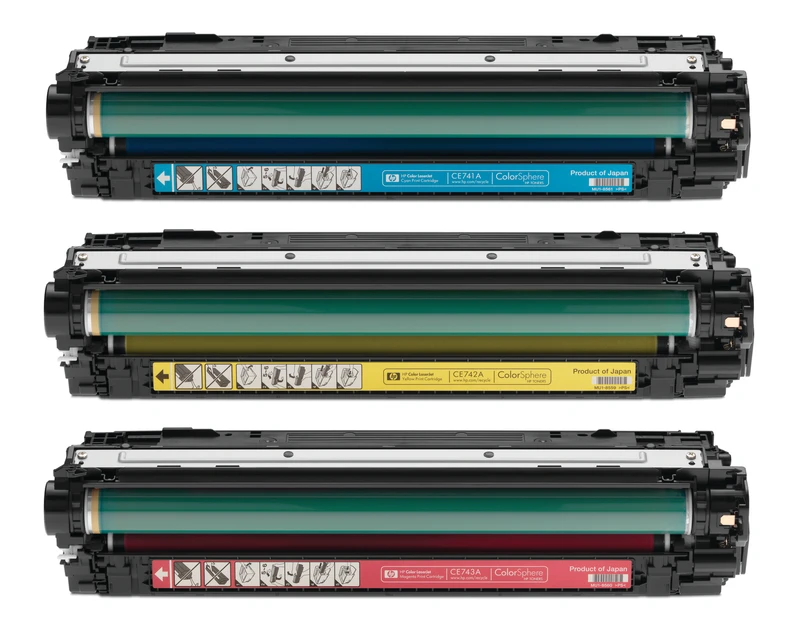 HP 307A 3 Colour Toner Cartridge Multipack