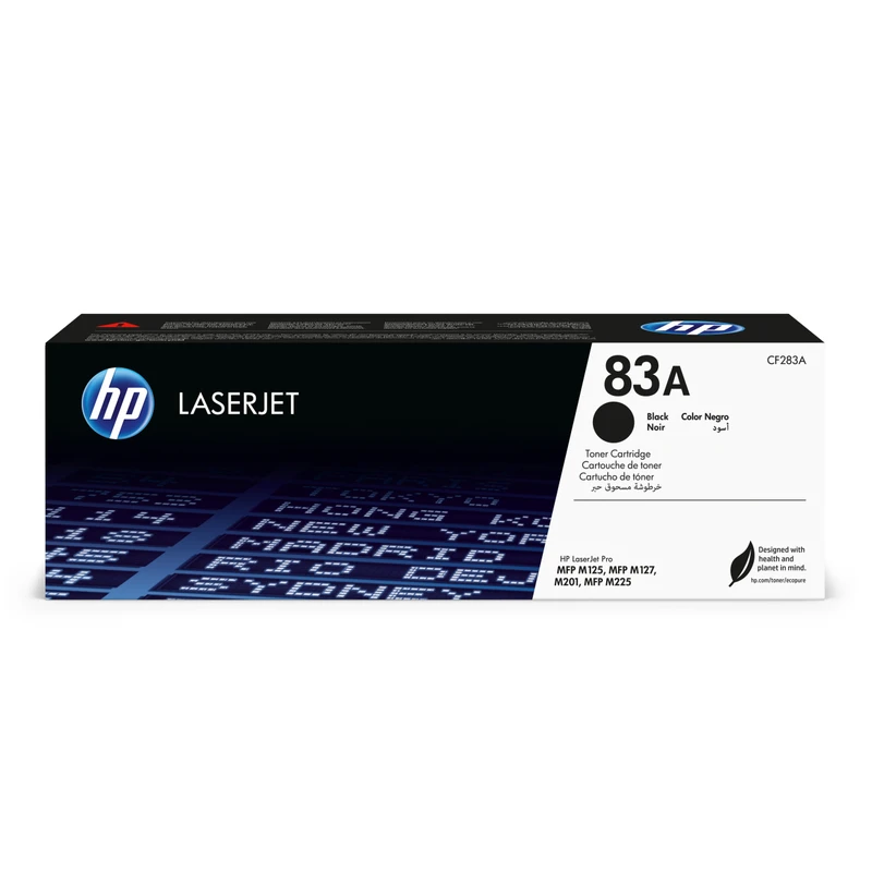HP 83A Black Toner Cartridge - (CF283A)