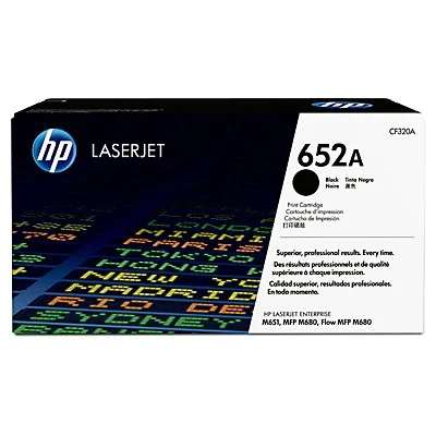 HP 652A Black Toner Cartridge - (CF320A)