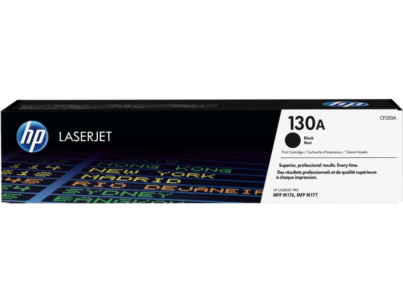 HP 130A Black Toner Cartridge - (CF350A)