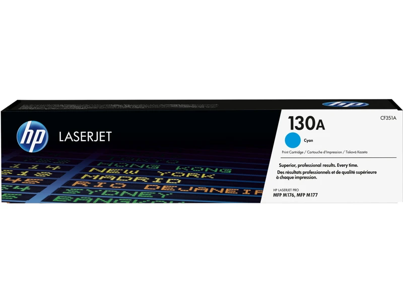 HP 130A Cyan Toner Cartridge - (CF351A)