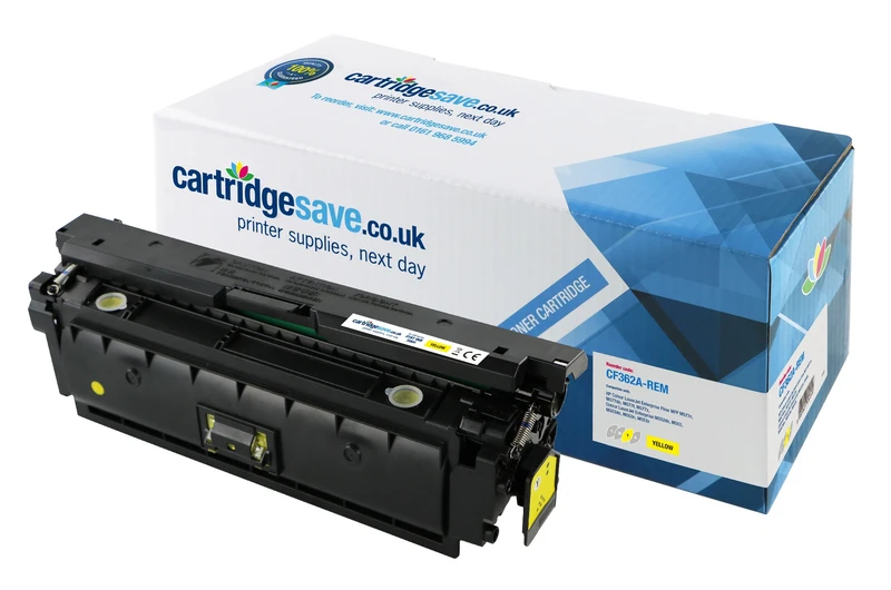 Compatible HP 508A Yellow Toner Cartridge - (CF362A)