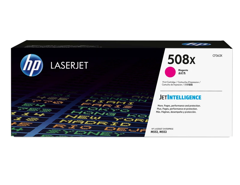 HP 508X High Capacity Magenta Toner Cartridge - (CF363X)
