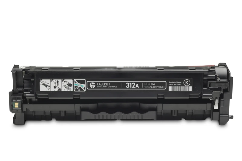 HP 312A Black Toner Cartridge - (CF380A)