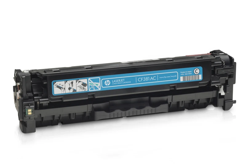 HP 312A Cyan Toner Cartridge - (CF381A)