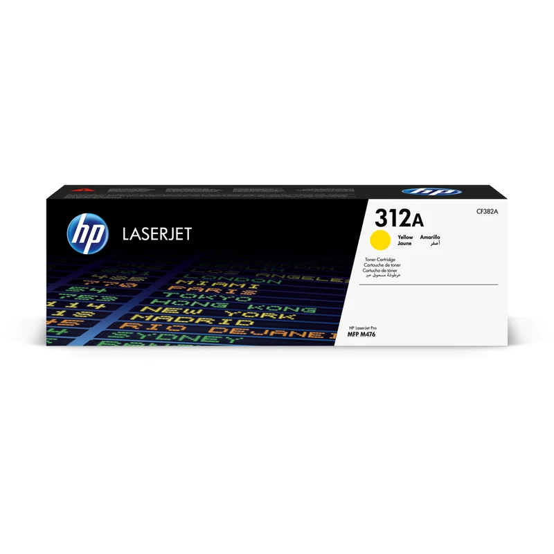 HP 312A Yellow Toner Cartridge - (CF382A)