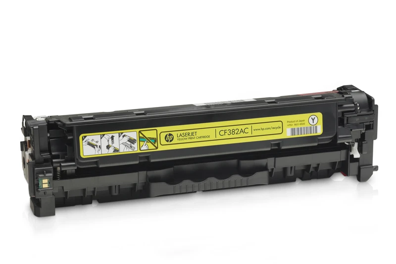 HP 312A Yellow Toner Cartridge - (CF382A)