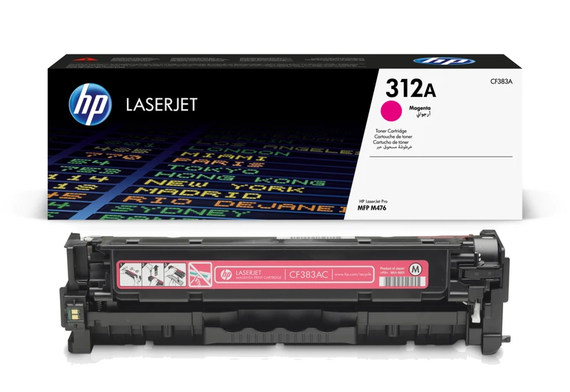 HP 312A Magenta Toner Cartridge - (CF383A)
