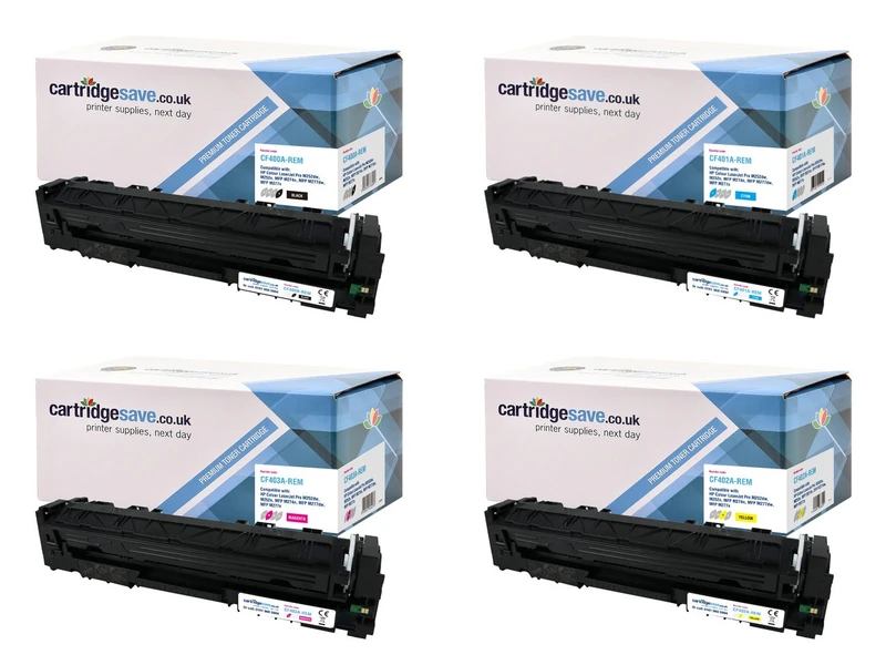 Compatible HP 201A 4 Colour Toner Cartridge Multipack