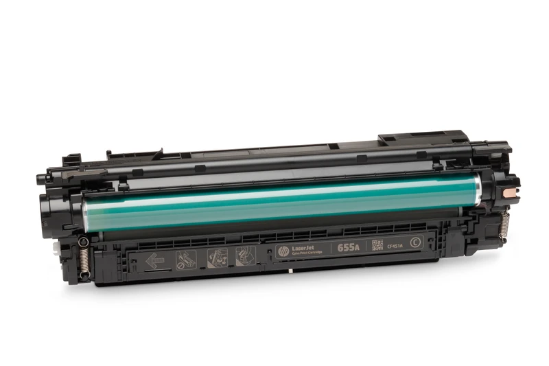HP 655A Cyan Toner Cartridge - (CF451A)