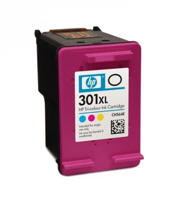 HP 301XL High Capacity Tri-Colour Ink Cartridge - (CH564EE)