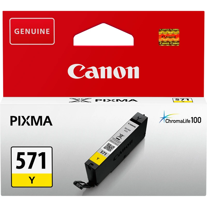 Canon CLI-571Y Yellow Ink Cartridge - (0388C001)