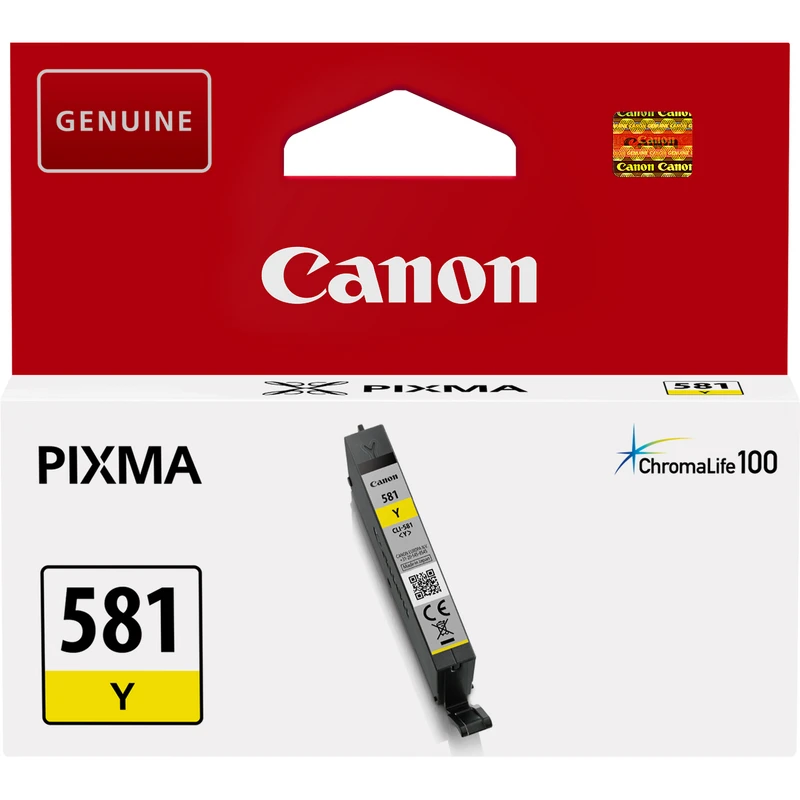 Canon CLI-581Y Yellow Ink Cartridge