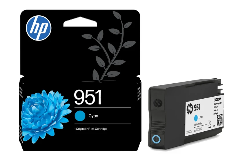 HP 951 Cyan Ink Cartridge - (CN050AE)