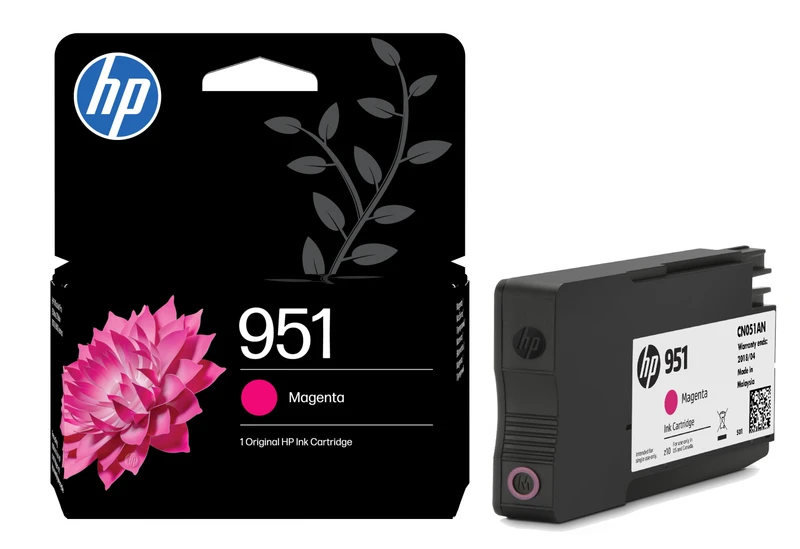HP 951 Magenta Ink Cartridge - (CN051AE)