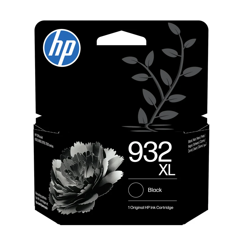 HP 932XL High Capacity Black Ink Cartridge - (CN053AE)